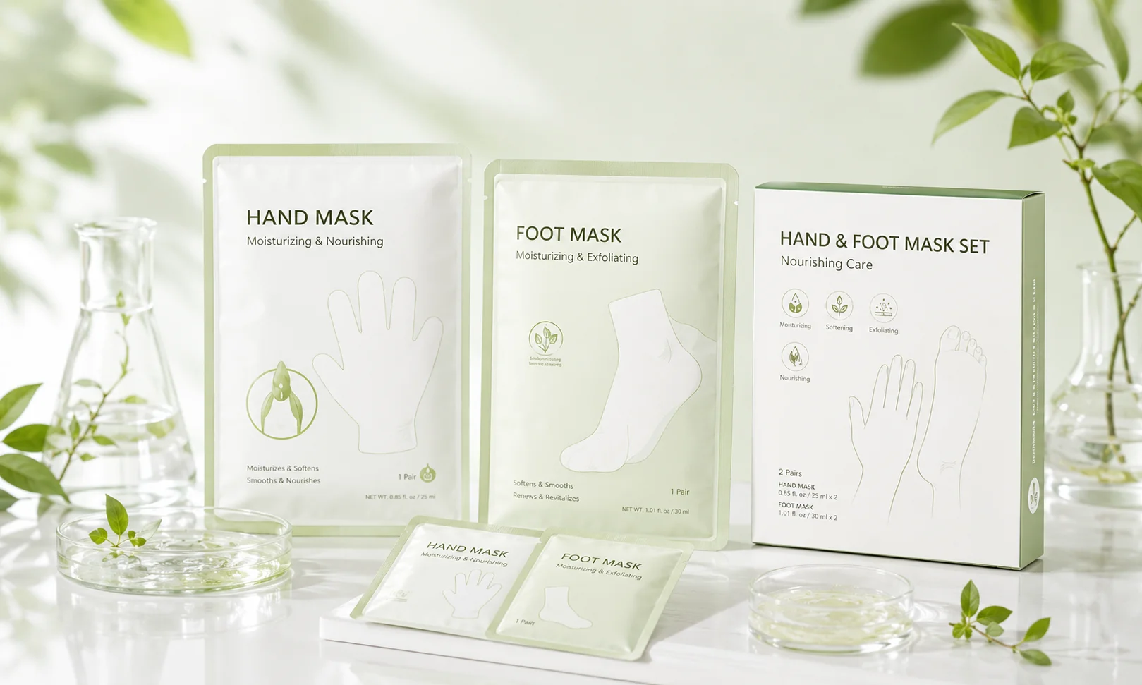 Private Label Hand and Foot Mask Manufacturer